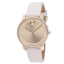 Movado 3600963 Women's Bold Access Gold-Tone Dial Quartz Watch