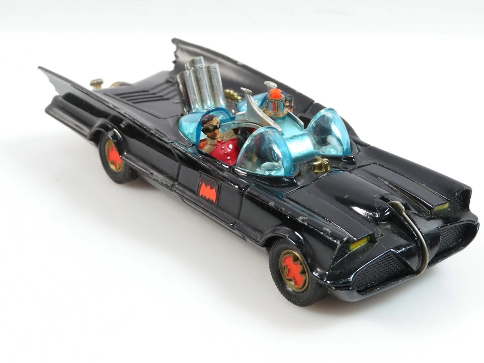 A-27 Corgi Batmobil mit Figuren Batman Robin Schleudersitz - Bild 3 von 4