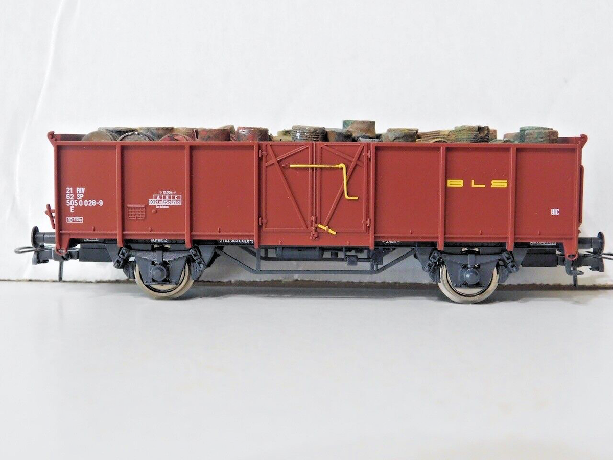 Wagon Combiné Roco 46370 - GUYON - SNCF - Epoque IV - HO (Neuf En Boîte)