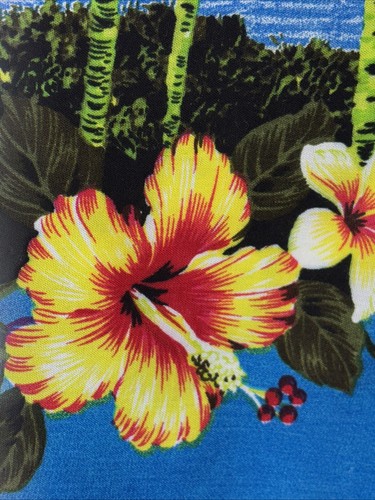 Indocraft Imports Pareo Sarong Beach Wrap Palme tropicali - Foto 8 di 9