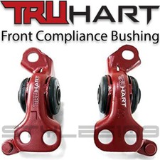 TruHart For 92-95 Civic 94-01 Integra Front Compliance Mount Rubber Bushings