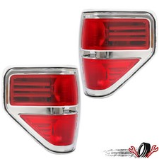 Rear Tail Lights Brake Lamps Set Leftright For Ford F-150 F150 Pickup 2009-2014
