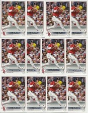 (12) 2022 Topps Series 1 JARREN DURAN Base Card Lot (x12) Red Sox Rookie RC #187
