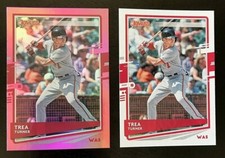 2020 Donruss #108 Trea Turner District of Champions Variation Lot Pink HOLO+Base
