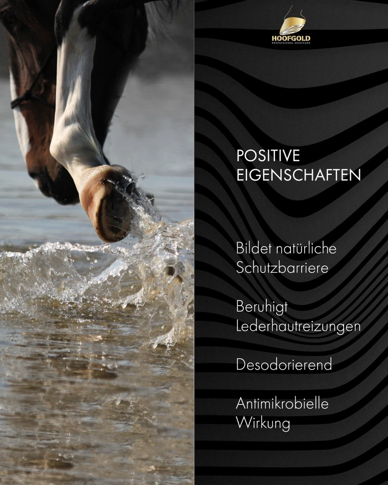 Hoofgold Hornpad per cavalli - in caso di marciume del getto e crepe profonde - Immagine 3 di 4