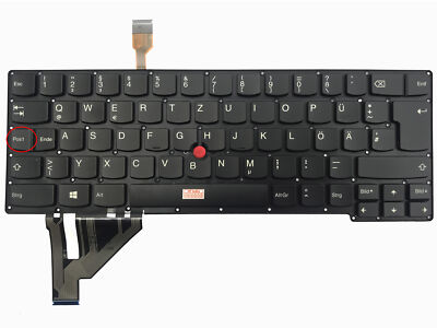 Deutsche - Tastatur für Lenovo ThinkPad X1 Carbon (20BS006EGE), (20BS00BJUS)