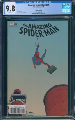 Amazing Spider-Man #801 2nd Printing - CGC 9.8 NM/M!