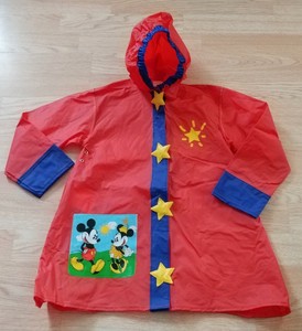 mickey mouse rain jacket