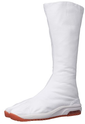 MARUGO Matsutabi 12-piece length Jikatabi Kohaze 12-piece Air Jog V white 24.5cm