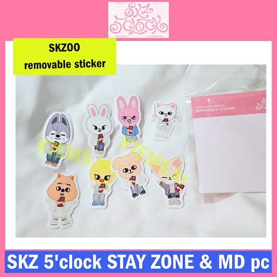 Stray Kids Fan Meeting SKZ 5'clock STAY ZONE Photocard MD Stray Kids Fan Meeting SKZ 5'clock STAY ZONE Photocard MD