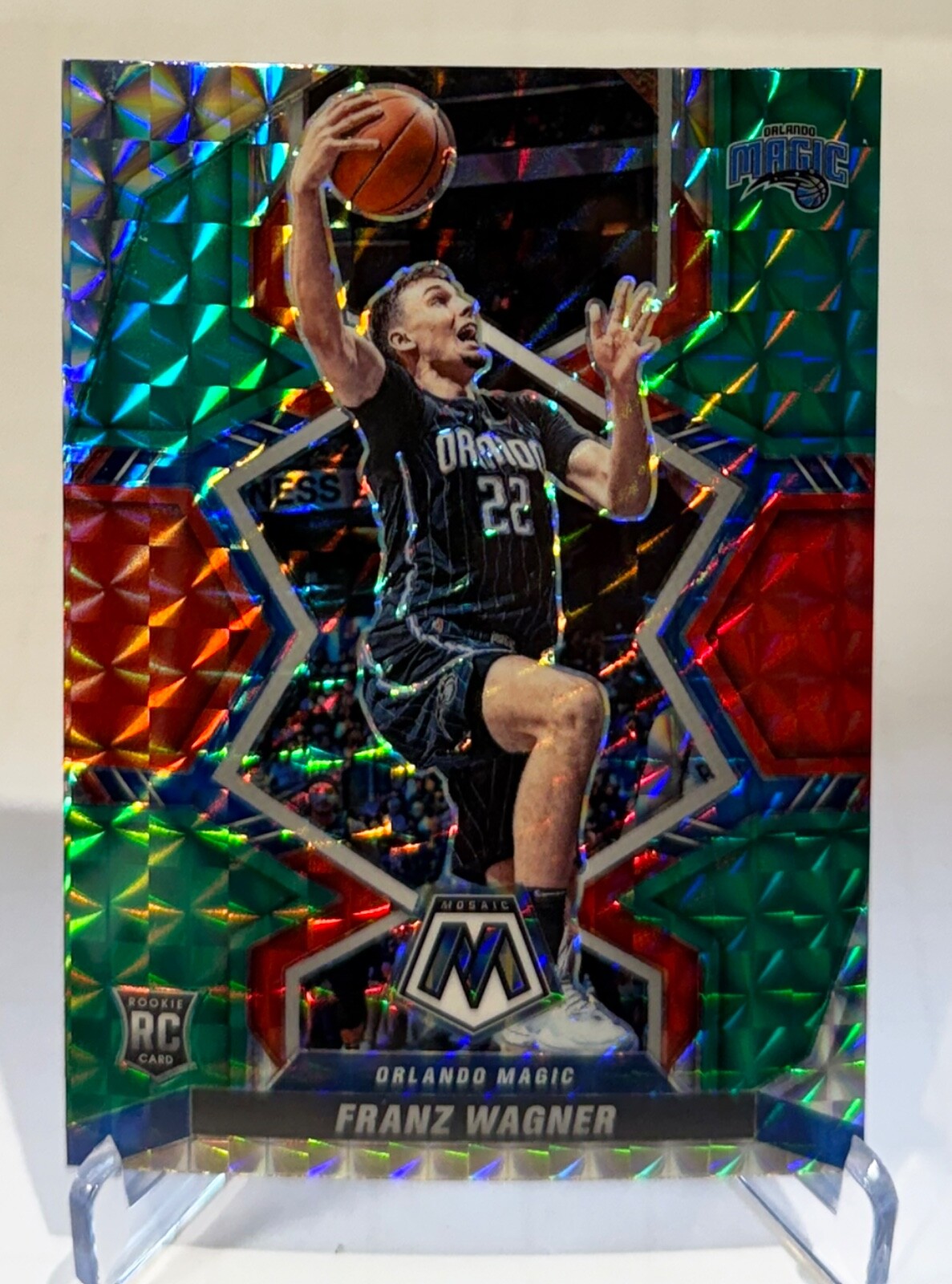 2021 Mosaic #220 Franz Wagner Rookie Red Green Choice