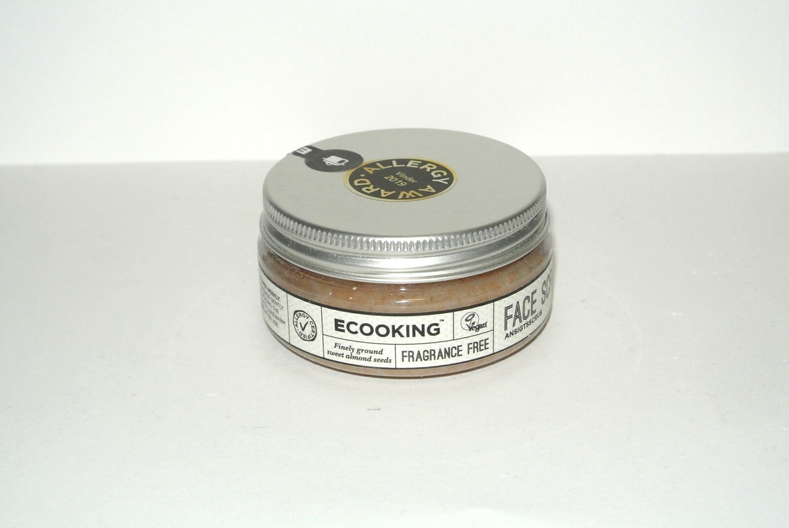 Ecooking Face Scrub Gentle Exfoliator 100 ml. Full Size New Sealed