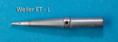 Weller ET - Lötspitze, neu ET-L  Länge 43,5 B  2,0 x D 1,0 mm Spitze