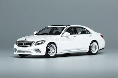 King Model 1/64 Mercedes-Benz S65 AMG W222 White Diecast Car Model