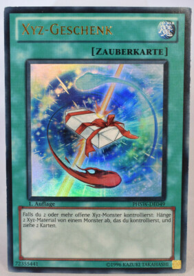 Yu-Gi-Oh!  XYZ-Geschenk PHSW-DE049 Karte