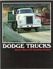 1973 Dodge Heavy-duty Lcf Gasoline Truck Dealer Sales Brochure 1973 Dodge Heavy-duty Lcf Gasoline Truck Dealer Sales Brochure