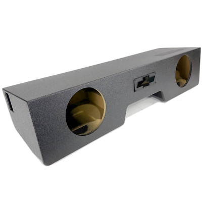 Sub Woofer Box Chevy Silverado 99-06 Ext Cab 2x10 Woofers Front Fire Ported