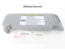 Genuine Toyota Oem 20122017 Camry Sun Visor Driver Gray Wmirror 74320-33f40-b0