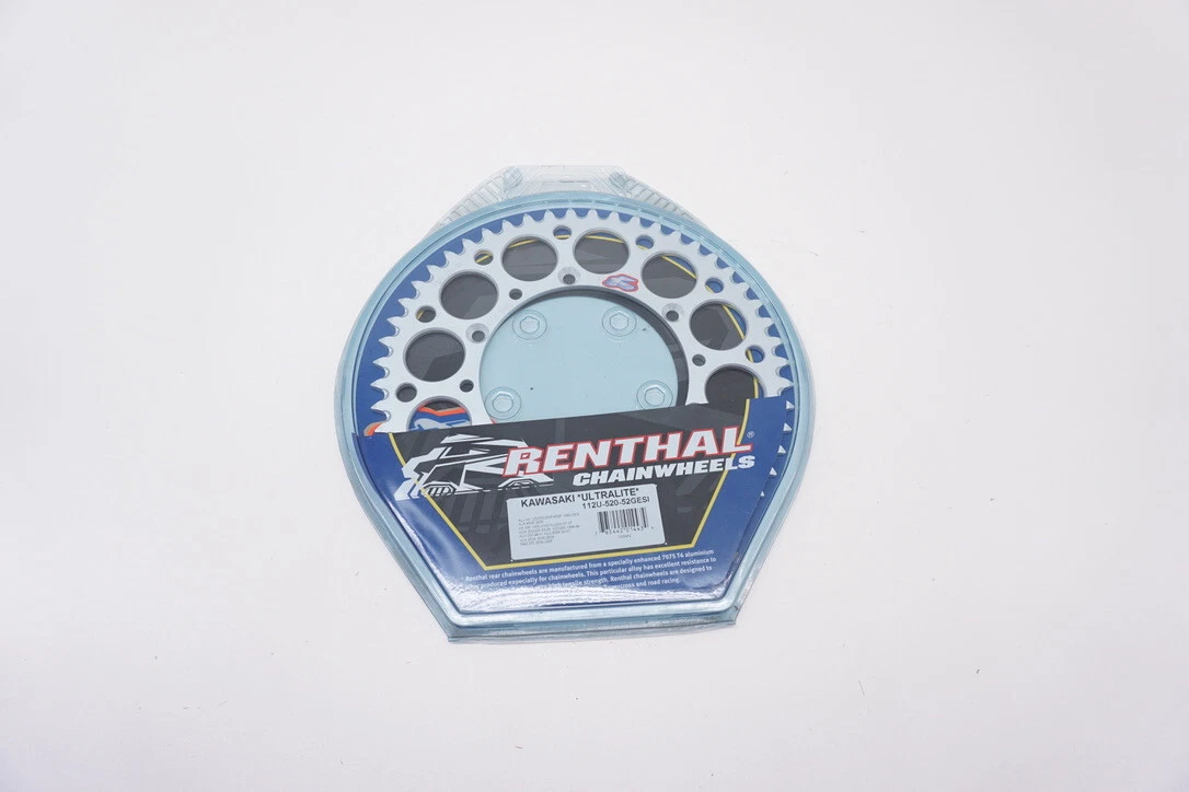 リョウ KX250 KX450 Renthal 52T Rear Sprocket 112U-520-52GESI Tooth