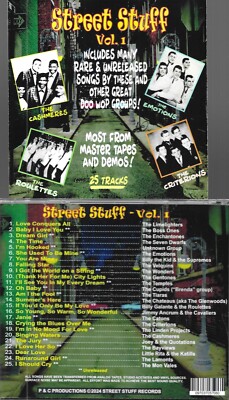 STREET STUFF V.1-EMOTIONS/CUPIDS/CASHMERES/TEMPLES + 21-MANY UNRELEASED-CD