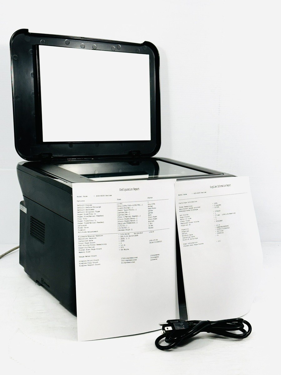 Samsung SCX-4600 All-In-One Laser Printer **Tested Working Fine