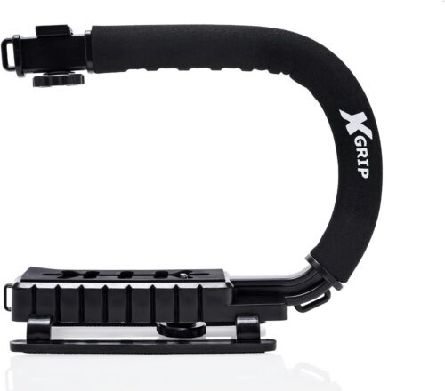 Opteka X-Grip Professional Camera/Camcorder Action Stabilizer w/ Accessory Shoe