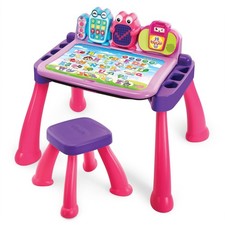 Touch and Learn Activity Desk Deluxe Pink VTech