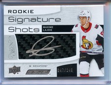 2018-19-Upper Deck-Engrained Rookie Signature Shots-Maxime LaJoie    (047/249)