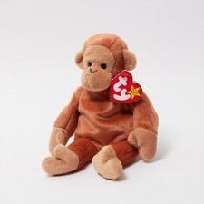 Ty Beanie Baby Bongo The Monkey Toy (4067)