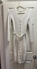 Guess sweater dress with belt