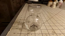 Jack Daniel's Chaser Jigger Double Bubble Shot Glass 