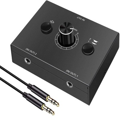 Audio Switch for Speakers and Headphones