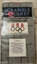 Scramble Squares 9-Piece Challenging + Difficult Puzzle~USA SWIMMING CHAMPIONS