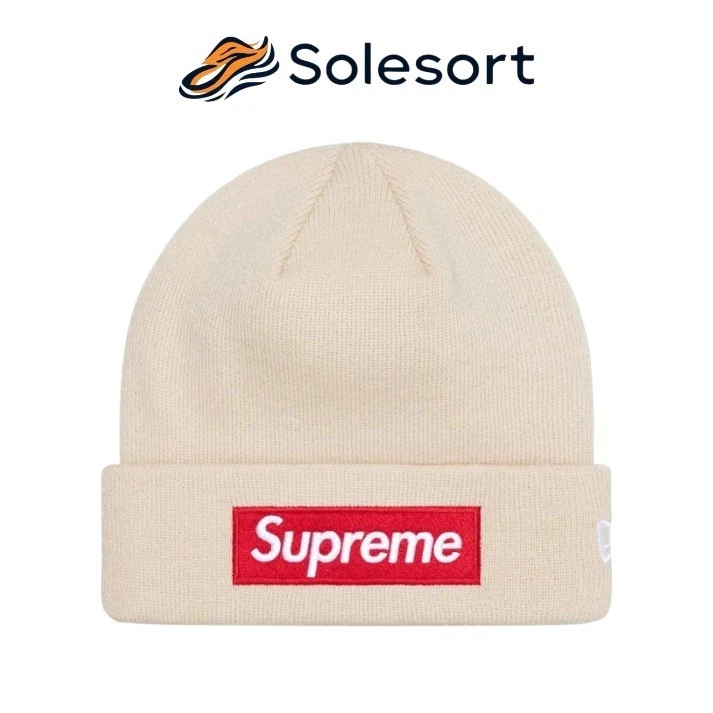 Supreme Box Logo Beanie Stone FW24