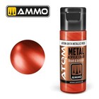 Peinture acrylique Rouge 20ml ATOM METALLIC AMMO