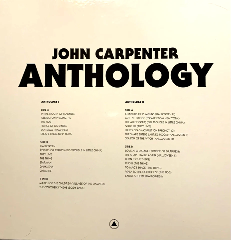 JOHN CARPENTER "Anthology" 2xLP Box Set Vinyl SEALED + Poster & 7" Halloween LTD - Image 2 of 4