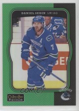 2017-18 O-Pee-Chee Platinum Retro Green 45/49 Daniel Sedin #R-17 HOF 7m3