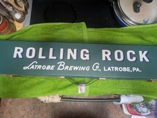 Rolling Rock Beer Pool Cue, Case, and Accesso...