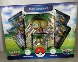 Pokémon TCG Alolan Exeggutor V Box Set (Pokémon GO) - Factory Sealed