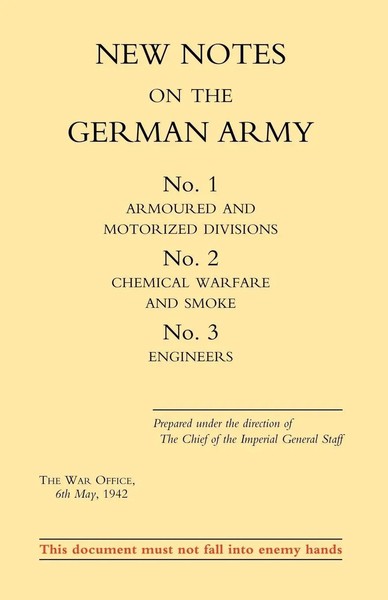 Office August War Office August 1943 (U. A.) | New Notes On The German Army....-image