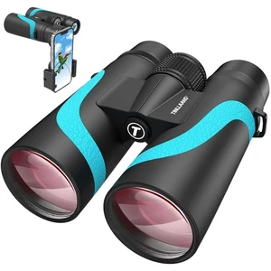 All-Weather 15x55 Binoculars with Ultra Wide Angle - Perfect for Sports & Travel