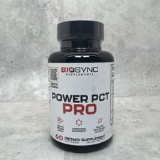 BioSync Supplements | #1 Effective | Power PCT Pro Supplement for Men | 01/2028