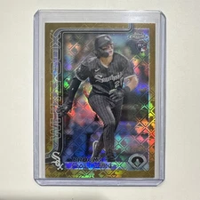 BROOKS BALDWIN 2025 TOPPS CHROME LOGOFRACTOR ROOKIE GOLD RC /50 Q4115