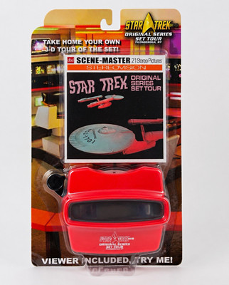 Star Trek Original Series Set Tour Scene-Master 3D Viewer 21 Stereo Pictures NEW