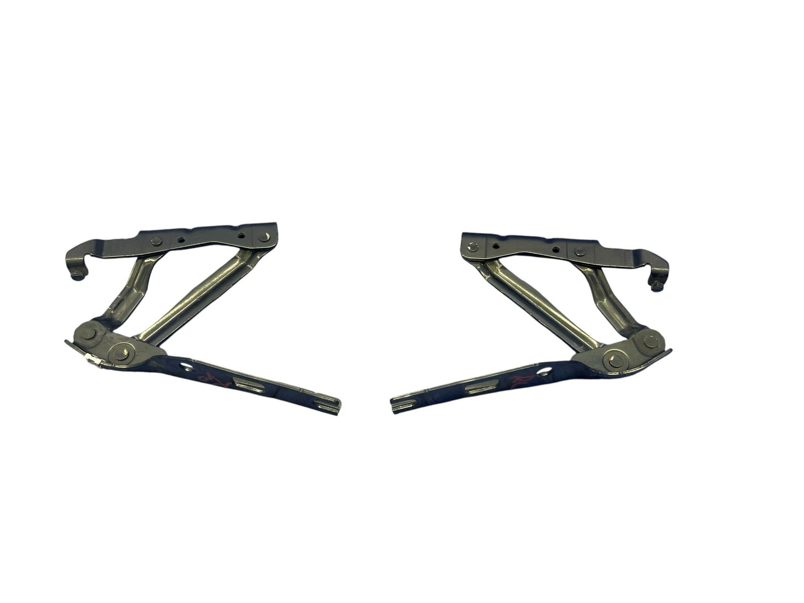 2011-2015 AUDI R8 CONVERTIBLE REAR HOOD TRUNK LID HINGE SUPPORT BRACKET SET OEM