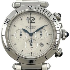 Cartier Pasha de Cartier 41mm Chronograph WSPA0018 Silver #132