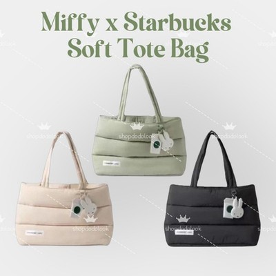 Starbucks x Miffy Collection Soft Plush Tote Bag Thailand Limited