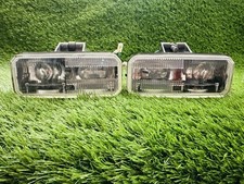 Vintage Genuine Fet Cm-lite Halogen Fog Light Set Made In Japan Corolla Ae86