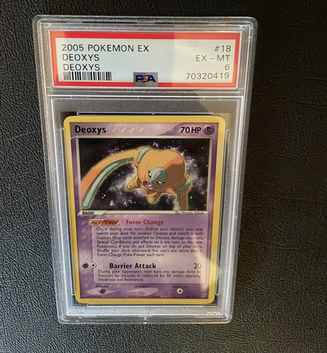 Deoxys graded PSA 6 for sale on eBay