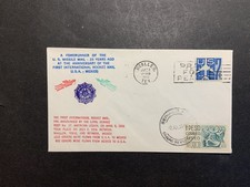 USA Mexico 1959 Combination Cover Commemorating 1st International Rocket Mail